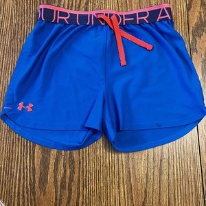 Girls Large under armour shorts